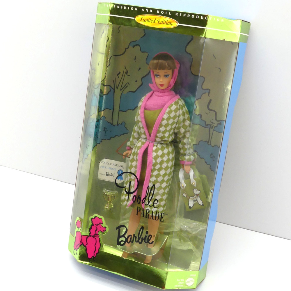 Barbie 1965 Poodle Parade Doll Limited Edition Reproduction 1995 Mattel Vintage